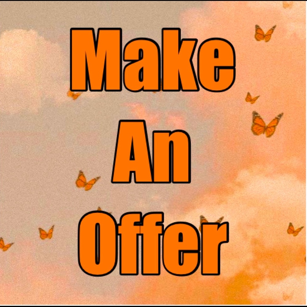 Pleas Make an offer on anything you like